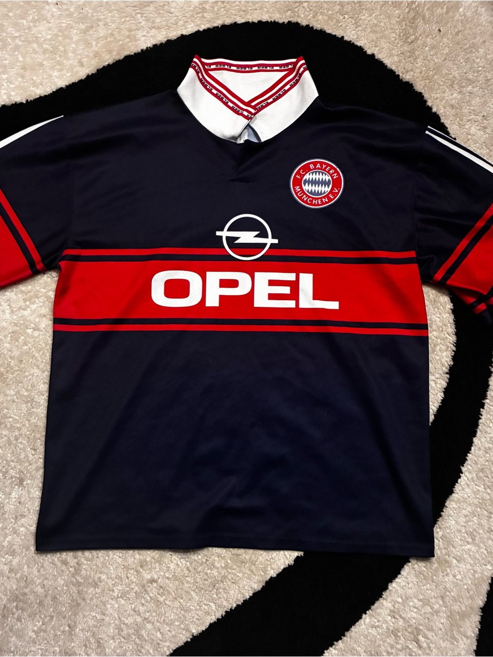 FC Bayern Opel Soccer Jersey